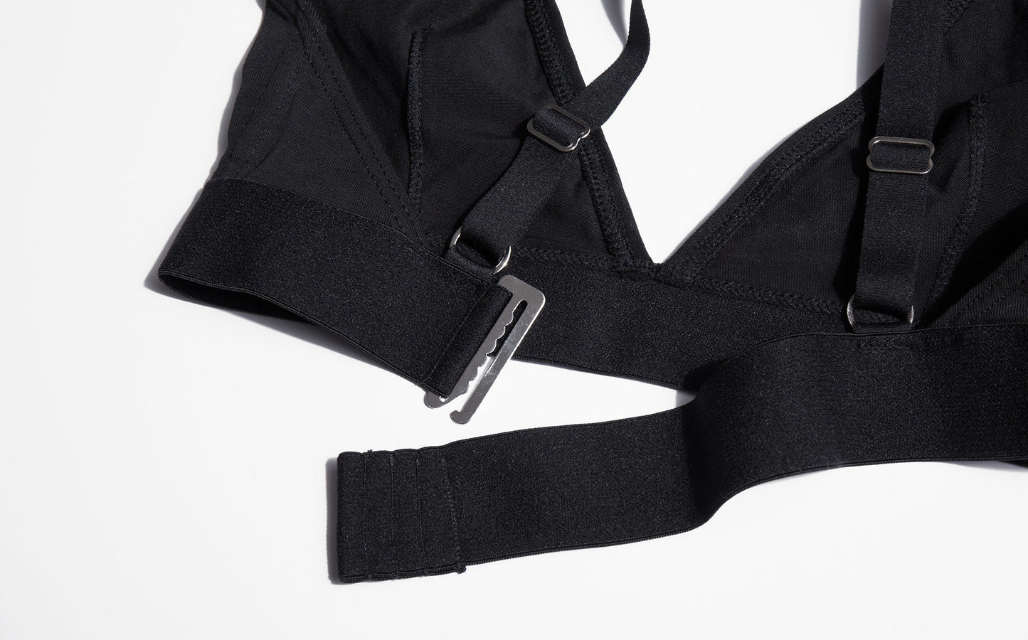 The Nude Label Triangle Cross-Back Bra