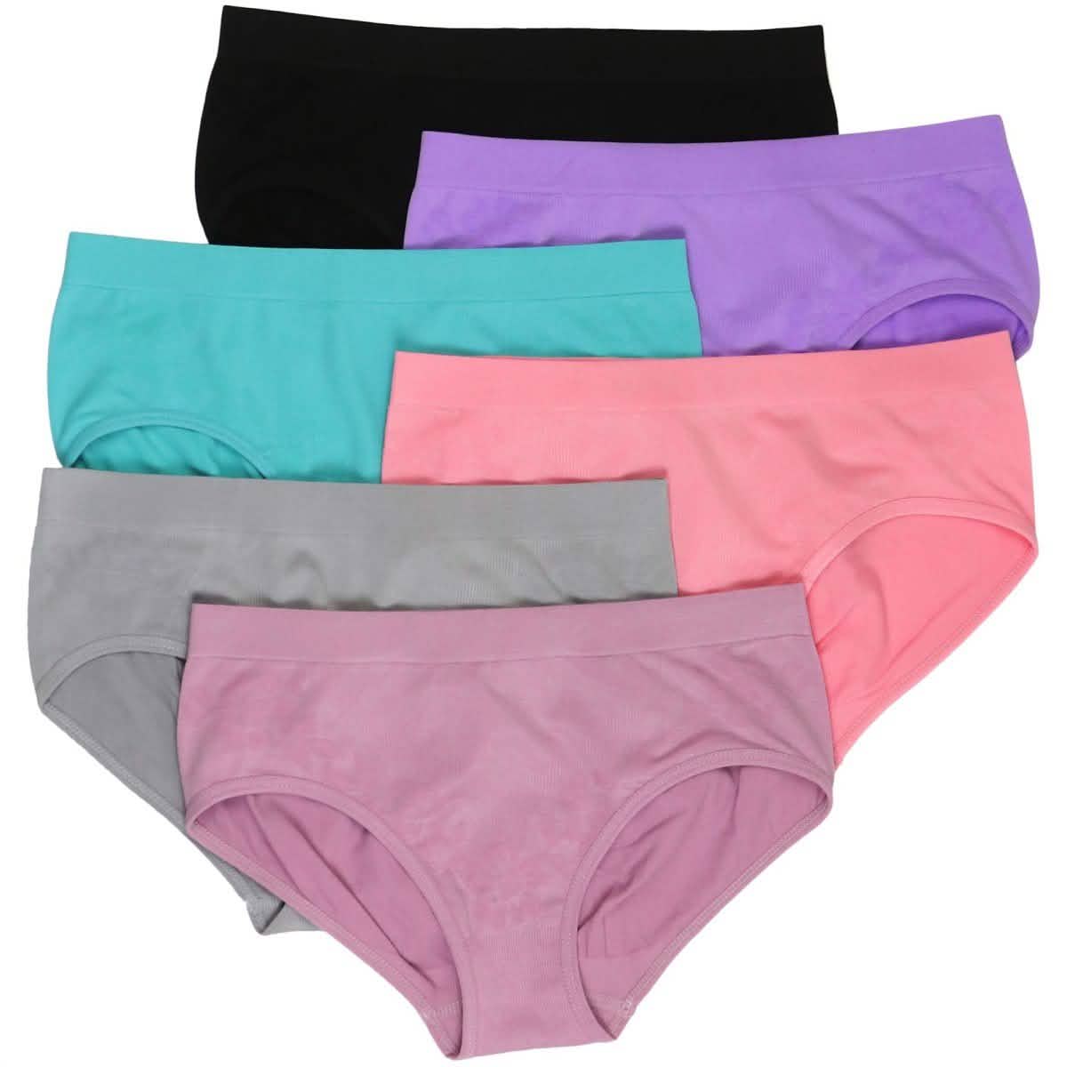 6-Pack: Seamless Stretch Classic Bikini Panties