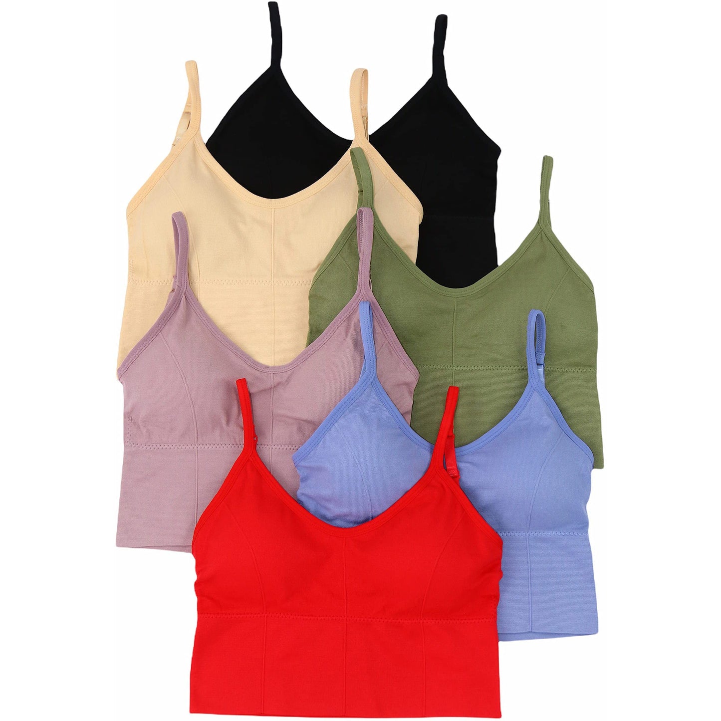 6-Pack: Women's Matching Bras or Boyshorts