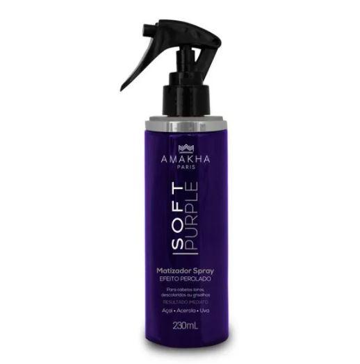 Soft Purple Tinting Açai Acerola Grape Repairing Finisher Spray 230ml - Amakha