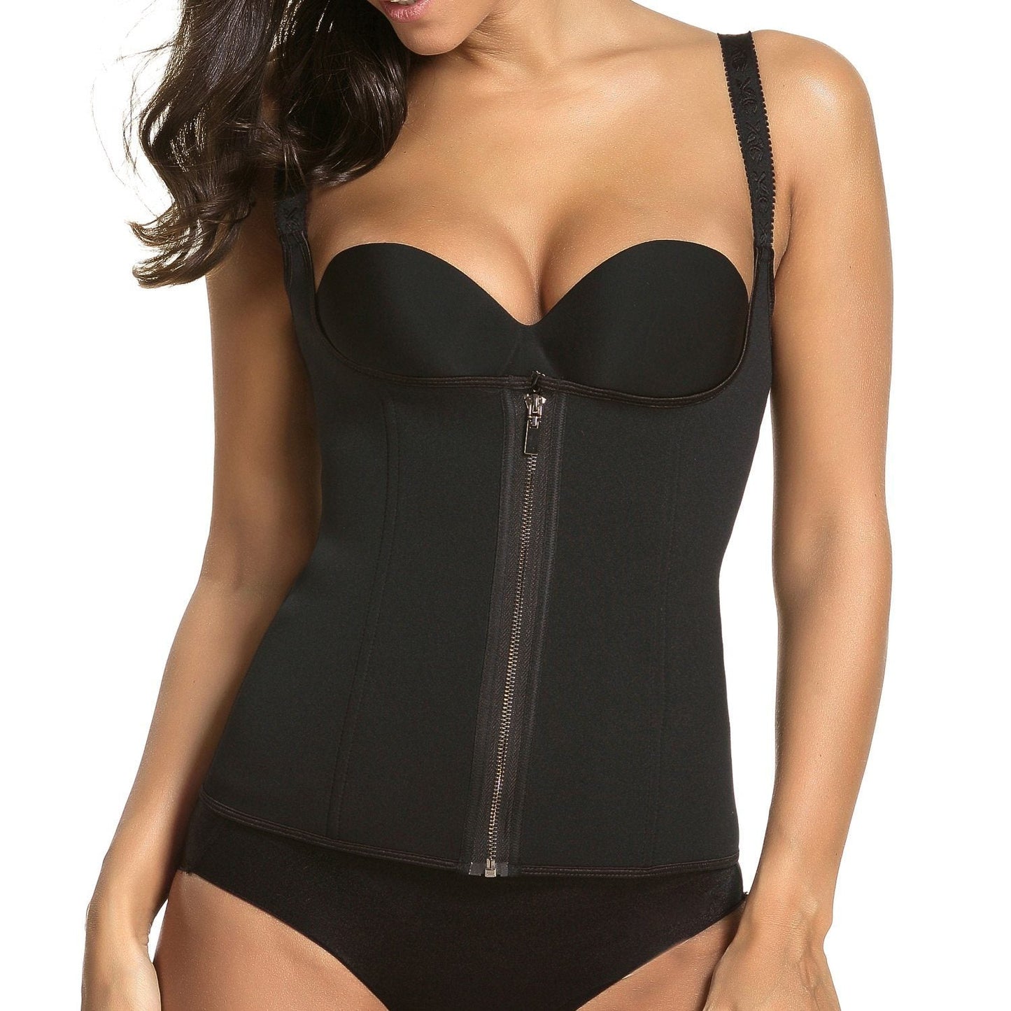 Zippered Waist Trainer Corset