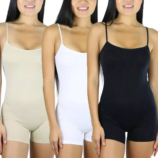3-Pack: ToBeInStyle Essential Layering Stretch Bodysuit