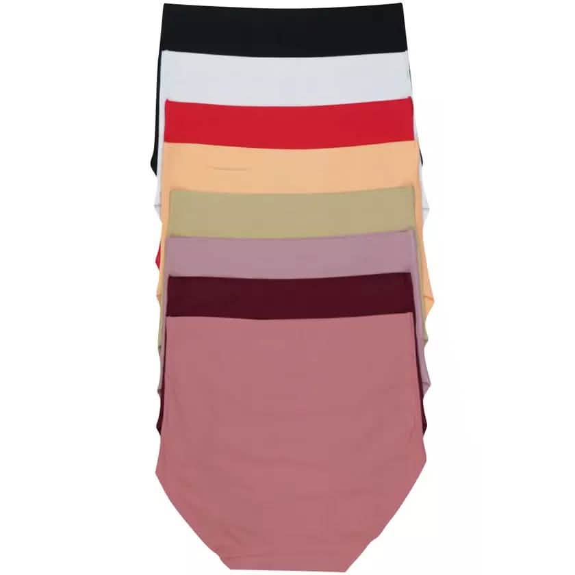 6-Pack: Women's Slick and Slimming High Waisted Laser Cut Panties Women's Clothing - DailySale