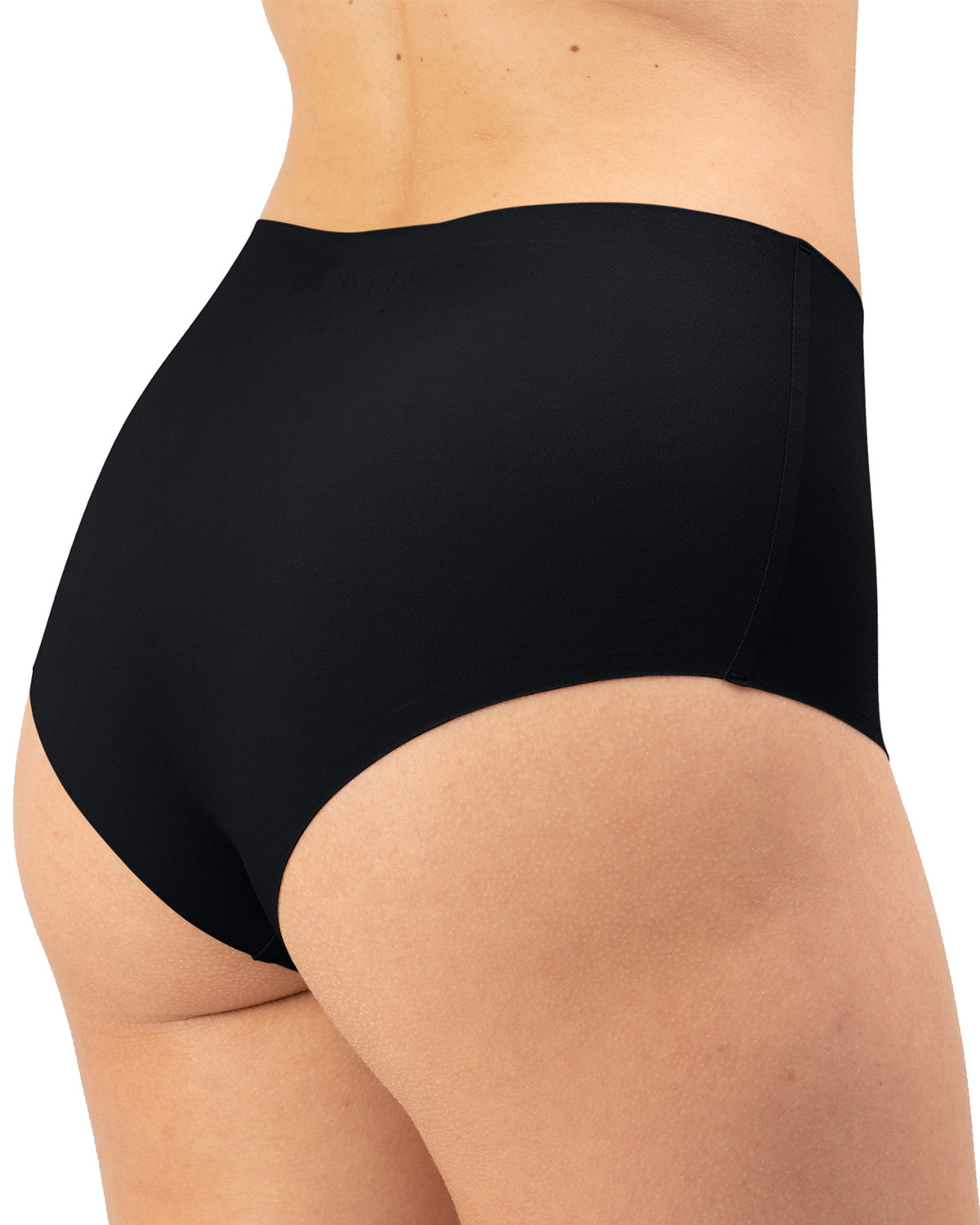 Seamless, Organic Cotton High Rise Hipster#color_700-black
