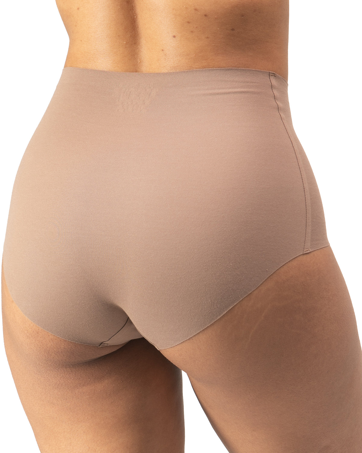 Seamless, Organic Cotton High Rise Hipster#color_001-tan