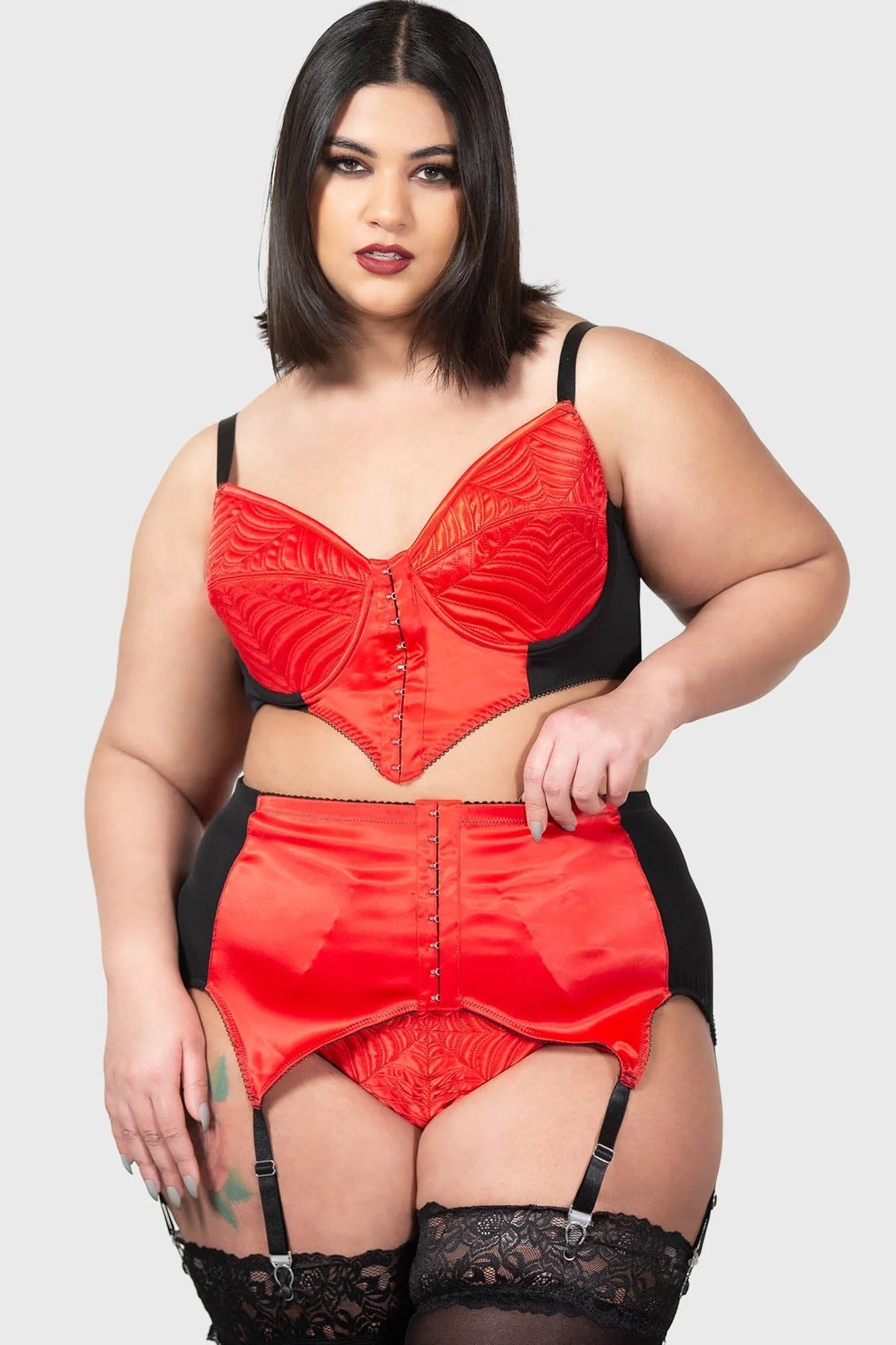 Scarlet Webutant Bullet Bra [RED]