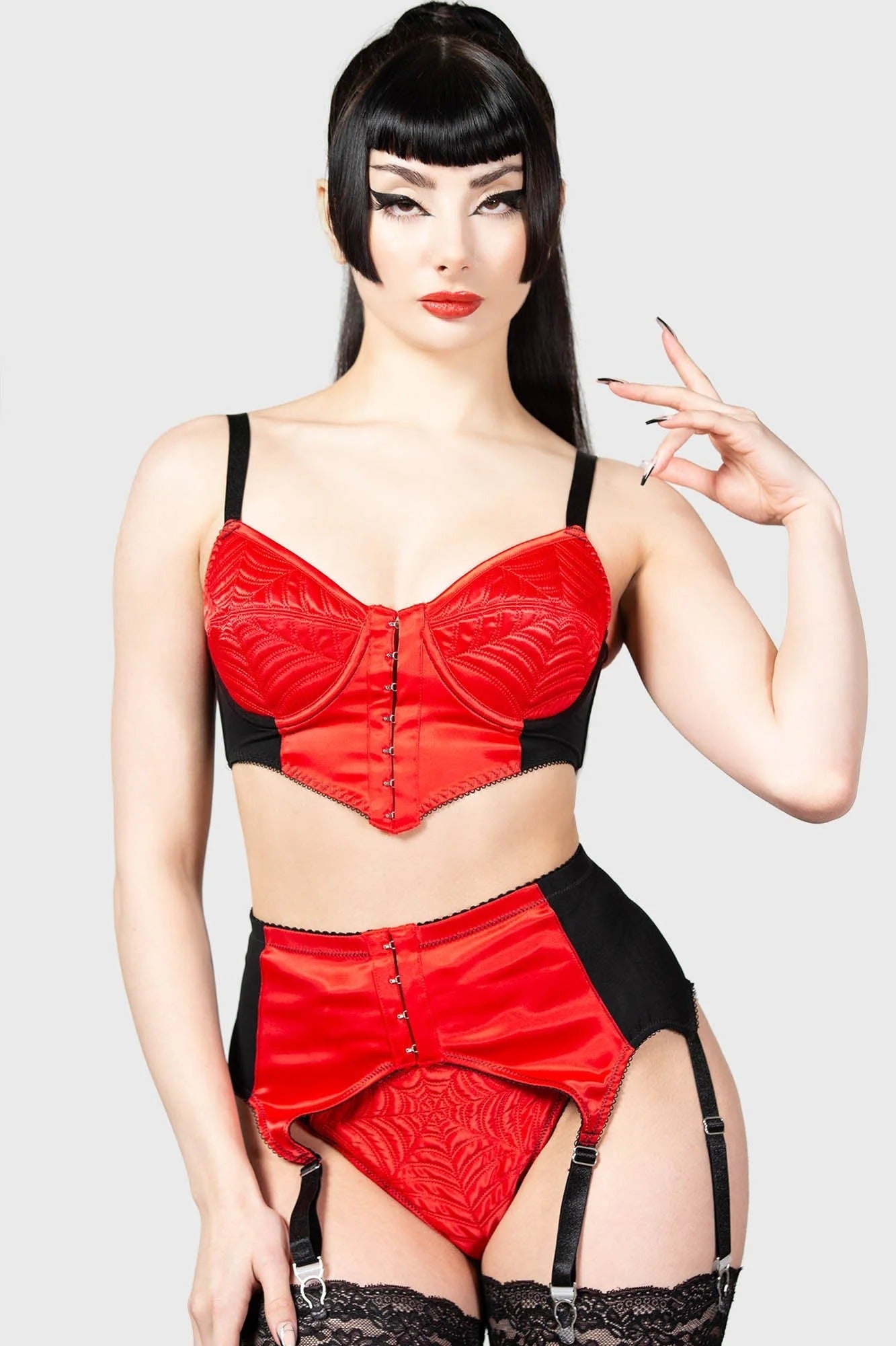 Scarlet Webutant Bullet Bra [RED]