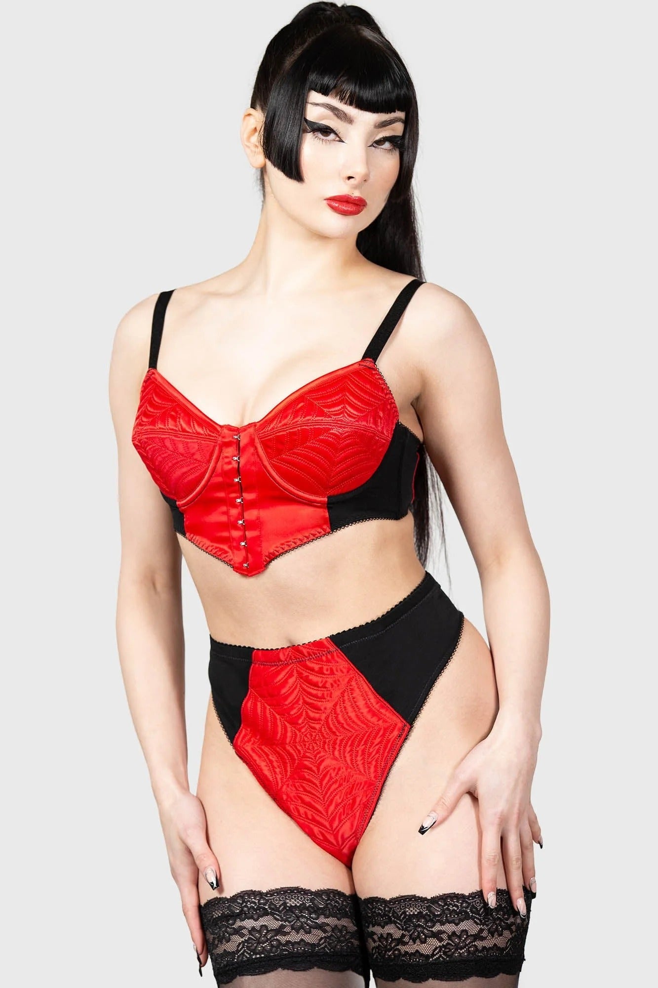 Scarlet Webutant Bullet Bra [RED]