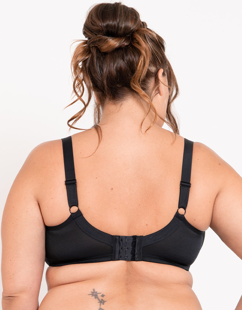 Adella Hera Full Plunge Bra Black