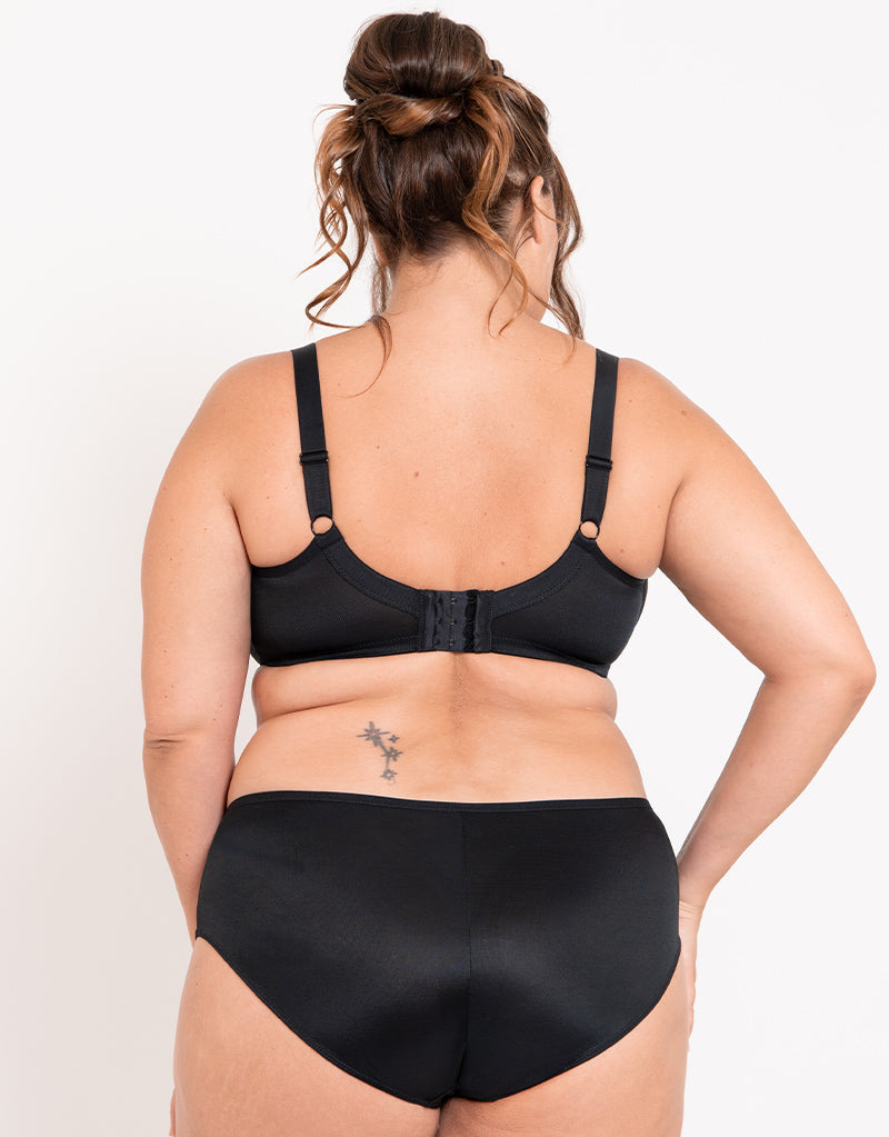 Adella Hera Full Plunge Bra Black
