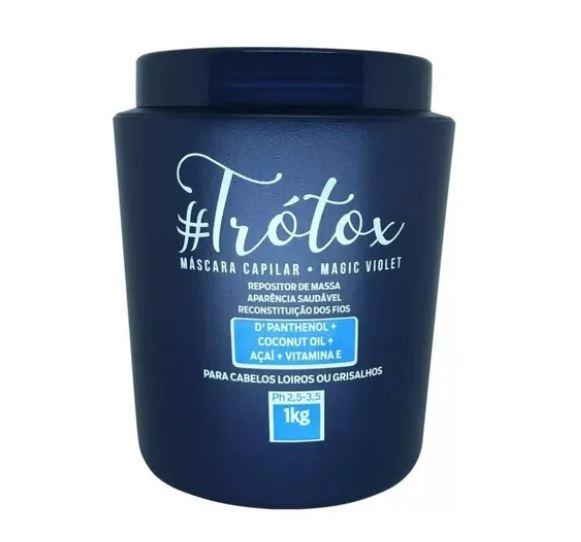 Trotox Magic Violet Tinting Botox Sodium PCA Amino Acids Mask 1Kg - Troia Hair