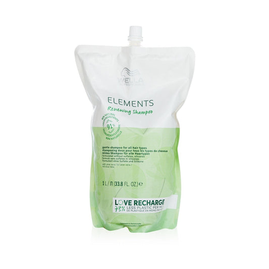 WELLA Elements Renewing Shampoo (Refill Pouch) 052717 1000ml/33.8oz